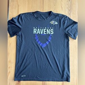 Nike Dri-Fit “the Nike Tee” Baltimore Ravens shirt
